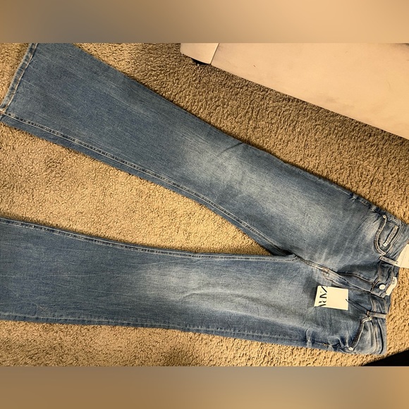 Zara Bell Bottom Pants Size 12 BRAND NEW NEVER WORN - Picture 2 of 3